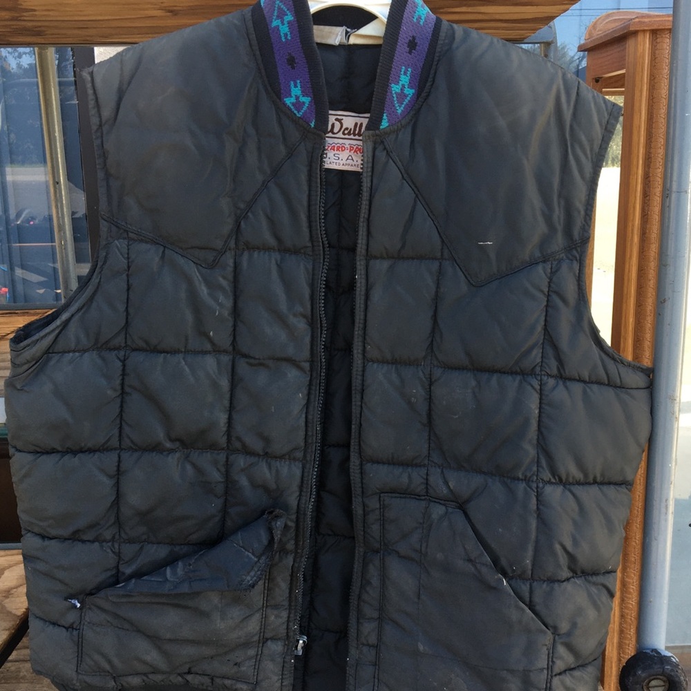 Vintage puff vest